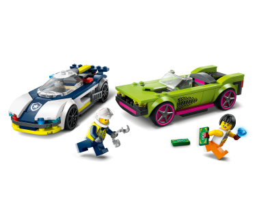 LEGO City Police Car and Muscle Car Chase