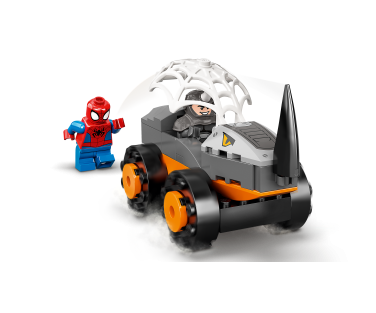 LEGO Spidey Hulki ja Rhino veokite vastasseis