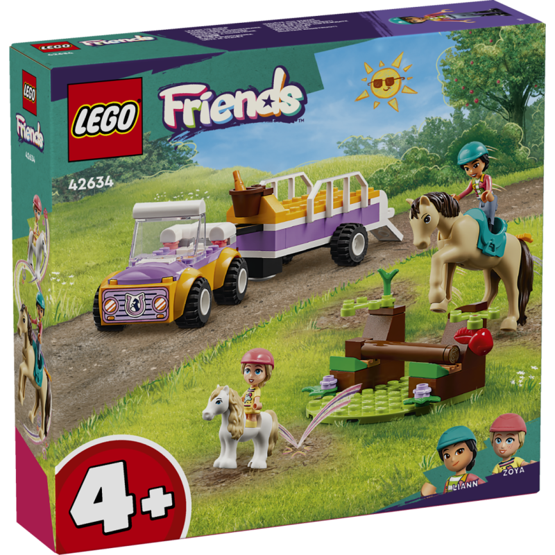 LEGO Friends Hobuse ja poni haagis