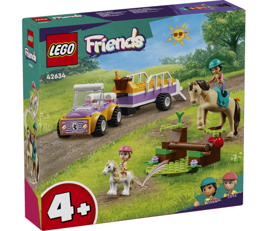 LEGO Friends Hobuse ja poni haagis