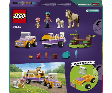 LEGO Friends Hobuse ja poni haagis