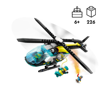 LEGO City Emergency Rescue Helicopter