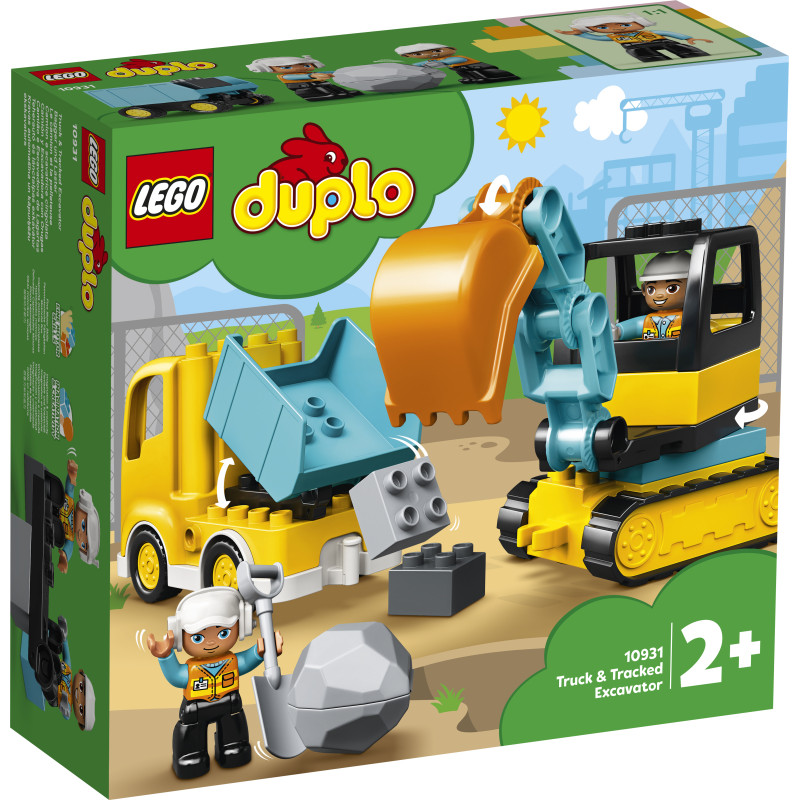 LEGO DUPLO Veok ja roomikekskavaator