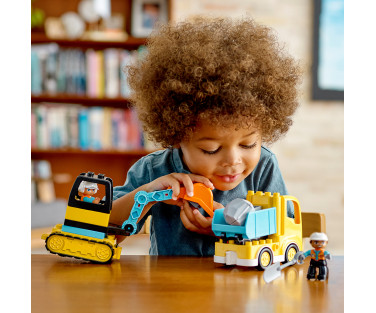 LEGO DUPLO Truck & Tracked Excavator