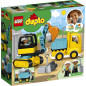 LEGO DUPLO Truck & Tracked Excavator