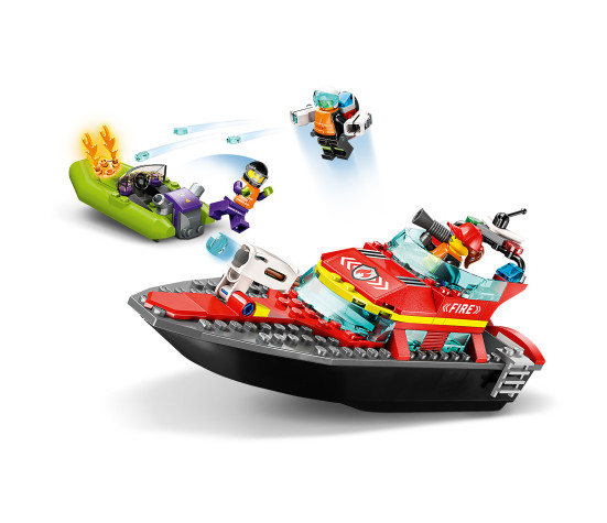 LEGO City Fire Rescue Boat