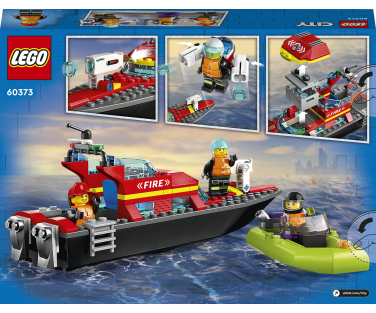 LEGO City Fire Rescue Boat