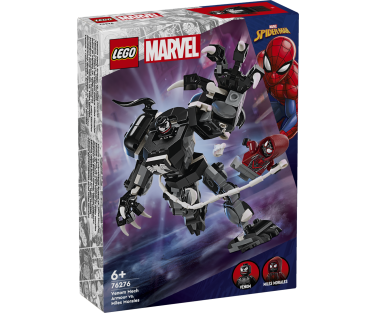 LEGO Super Heroes Venom Mech Armor vs. Miles Morales