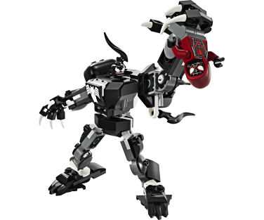 LEGO Super Heroes Venom Mech Armor vs. Miles Morales