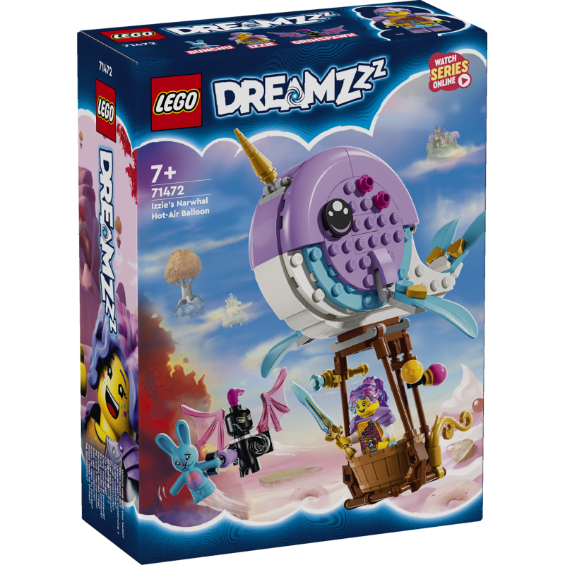 LEGO DREAMZZZ Izzie's Narwhal Hot-Air Balloon