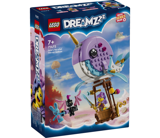 LEGO DREAMZZZ Izzie's Narwhal Hot-Air Balloon