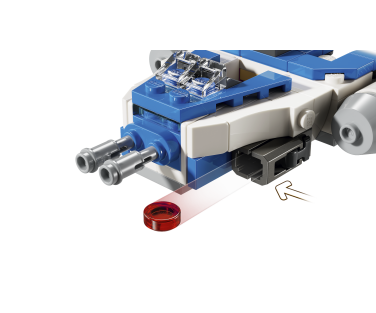 LEGO Star Wars Captain Rex Y-Wing Microfighter