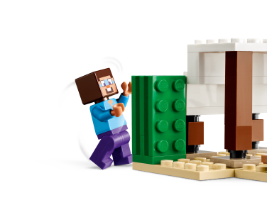 LEGO Minecraft Steve’i kõrbeekspeditsioon