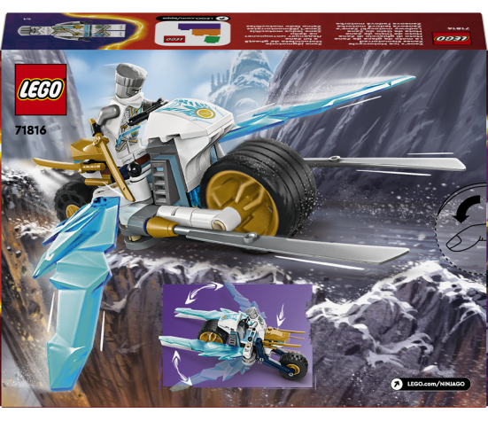 LEGO Ninjago Zane’I jäämootorratas