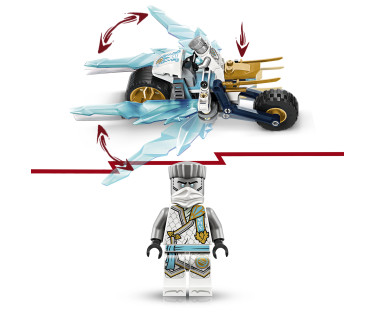 LEGO Ninjago Zane’I jäämootorratas