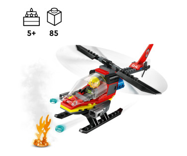 LEGO City Fire Rescue Helicopter