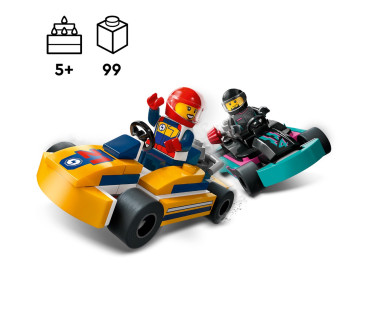 LEGO City Go-Karts and Race Drivers