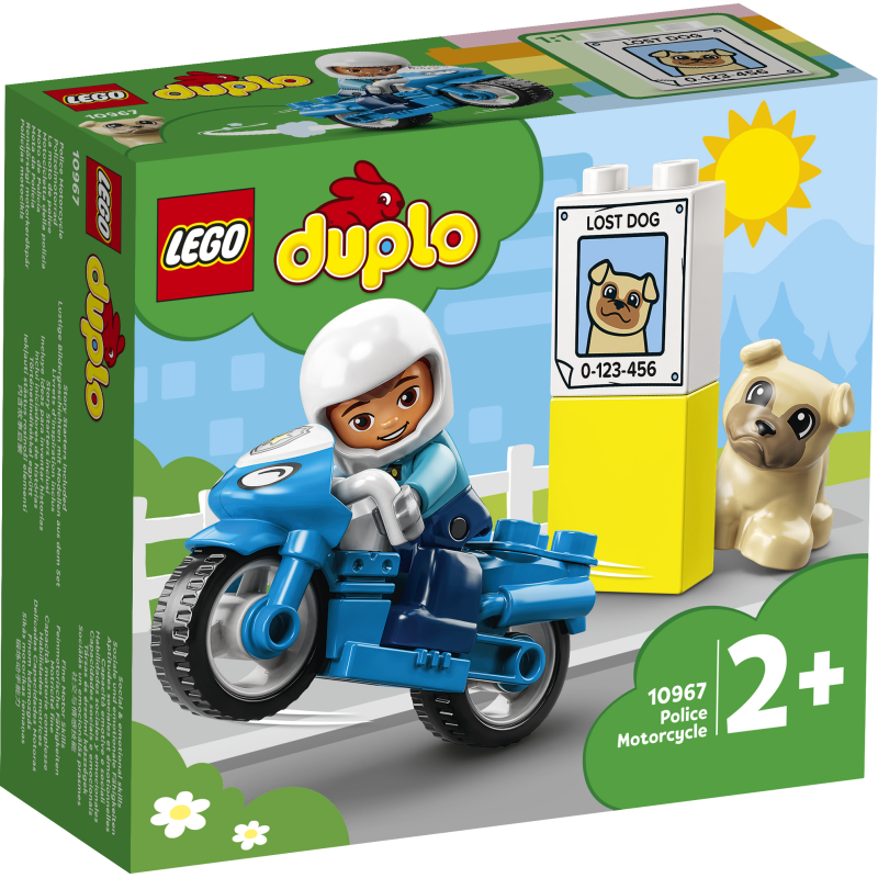 LEGO DUPLO Politsei mootorratas