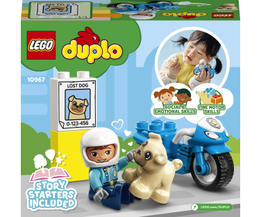 LEGO DUPLO Politsei mootorratas