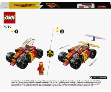 LEGO Ninjago Kai ninjavõidusõiduauto EVO