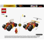 LEGO Ninjago Kai ninjavõidusõiduauto EVO