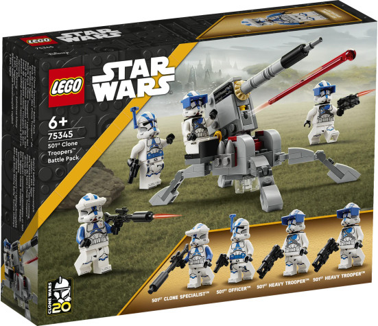 LEGO Star Wars 501st Clone Troopers Battle Pack