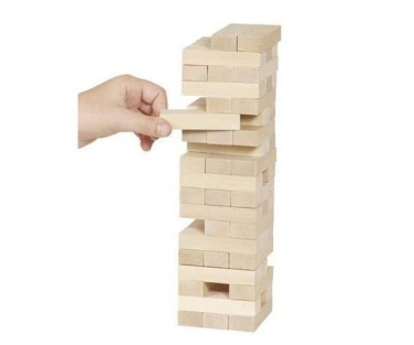 Lauamäng Jenga puidust 57 tk