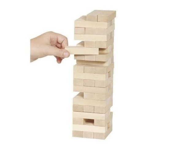 Lauamäng Jenga puidust 57 tk