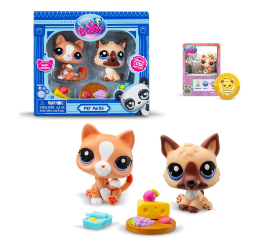 Littlest Pet Shop figuuride komplekt, 2 tk