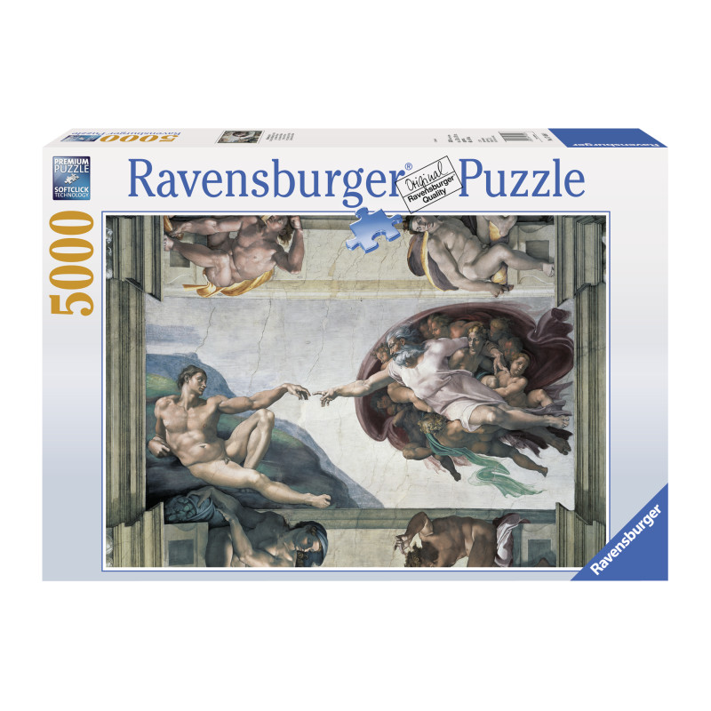 Ravensburger pusle 5000 tk Aadama looming