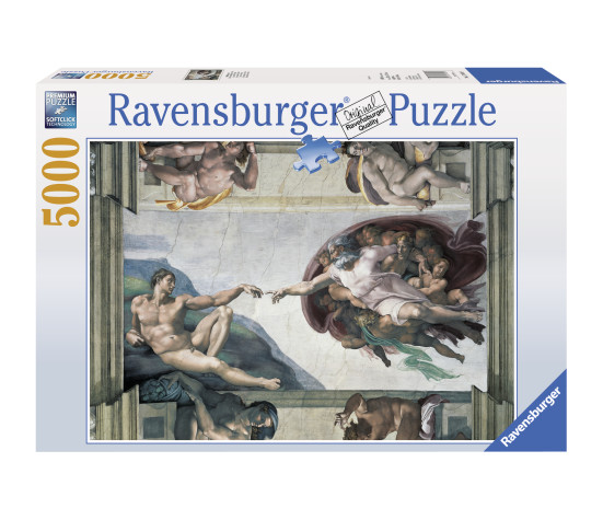 Ravensburger puzzle 5000 pc Adam's Creation