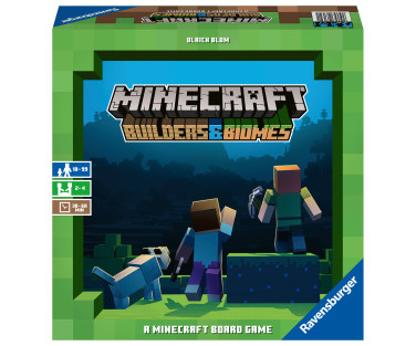 Ravensburger board game Minecraft Builders & Biomes