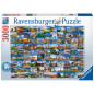 Ravensburger pusle 3000 tk Euroopa kaunimad paigad