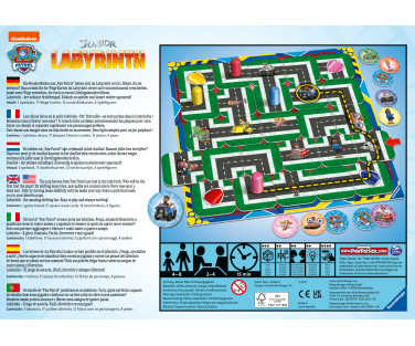 Ravensburger Board Game Junior Labyrinth PAW Patrol