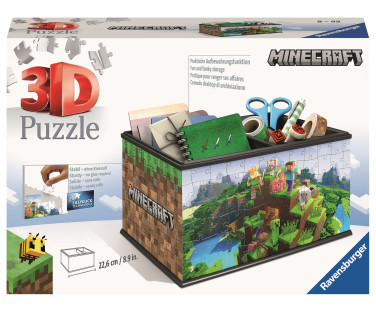 Ravensburger 3D Puzzle Storage Box Minecraft