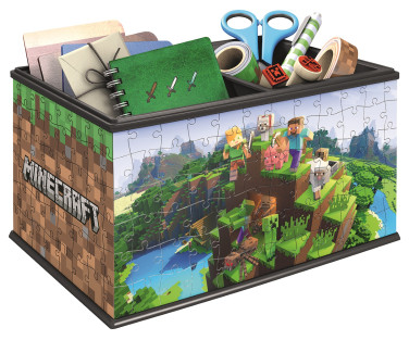 Ravensburger 3D pusle hoiukarp Minecraft