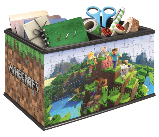 Ravensburger 3D pusle hoiukarp Minecraft