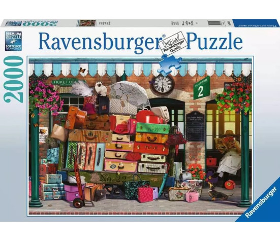 Ravensburger pusle 2000 tk Reisimise valguses