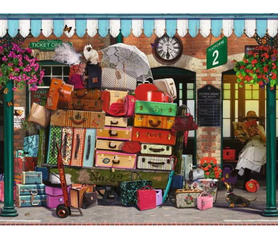 Ravensburger Puzzle 2000 pc Travel Light