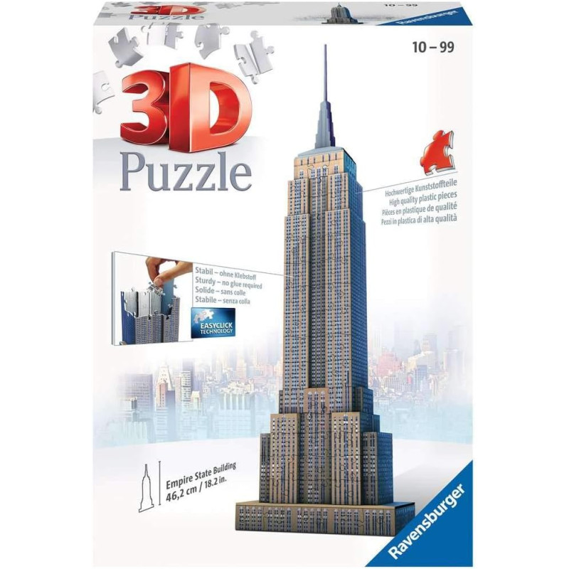 Ravensburger 3D pusle 216 tk Empire State Building