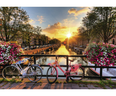 Ravensburger puzzle 1000 pc Bicycles in Amsterdam