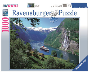 Ravensburger Puzzle 1000 pc Norwegian Fjords