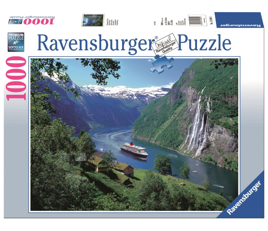 Ravensburger Puzzle 1000 pc Norwegian Fjords