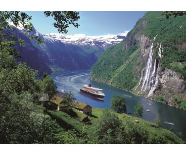 Ravensburger pusle 1000 tk Norra fjordid