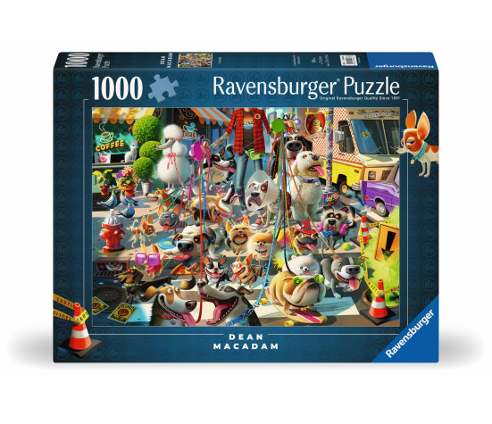 Ravensburger Puzzle 1000 pc Dog Walker