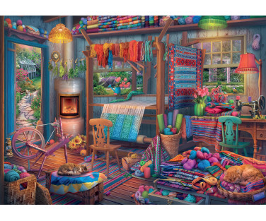 Ravensburger Puzzle 1000 pc Seamstress' Room