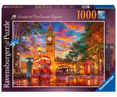 Ravensburger Puzzle 1000 pc Sunset on the Square