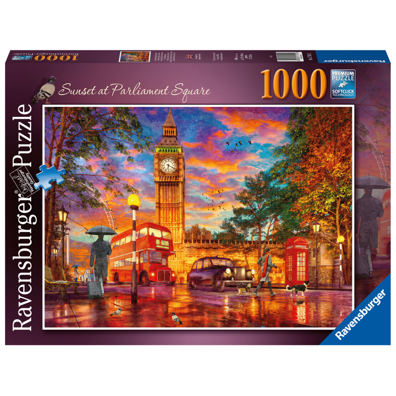 Ravensburger pusle 1000 tk Päikseloojang väljakul