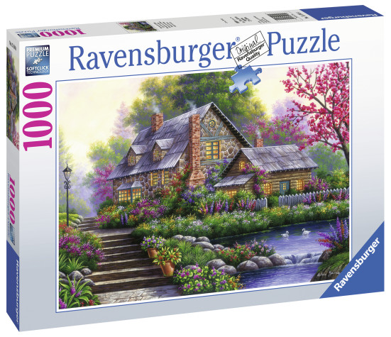 Ravensburger pusle 1000 tk Romantiline maamaja