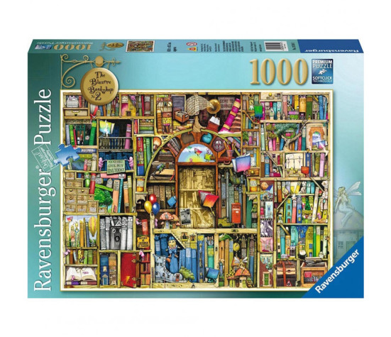 Ravensburger pusle 1000 tk Kummaline raamatupood 2